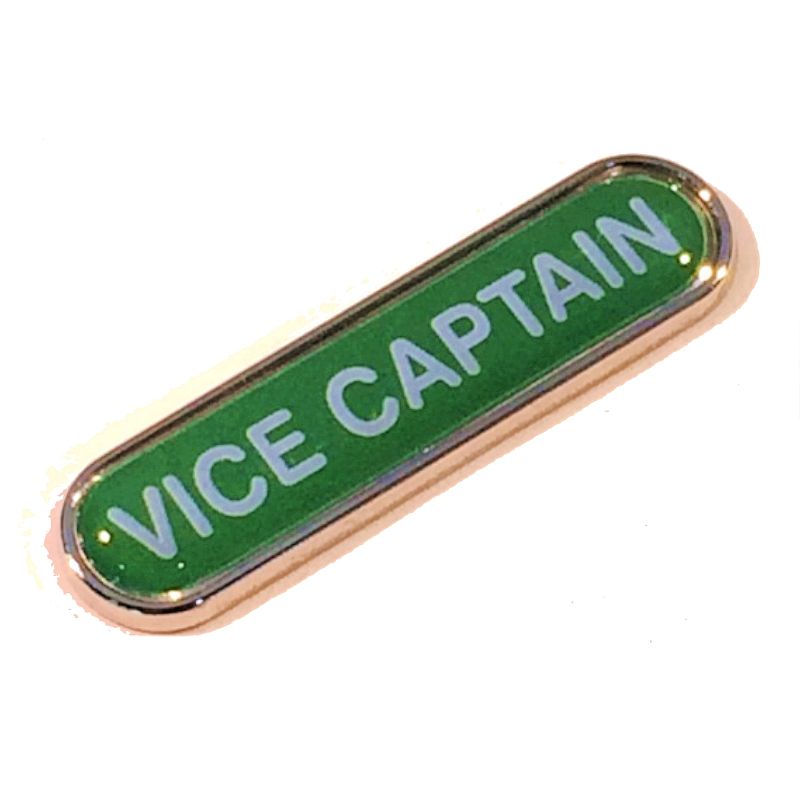 VICE CAPTAIN bar badge